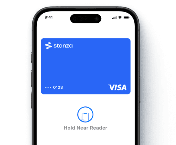 Tap to pay with a Stanza card